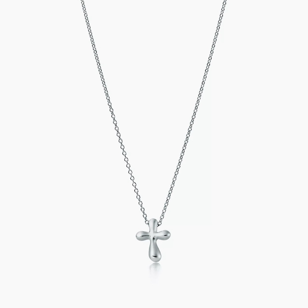 Tiffany & Co. Silver Cross Necklace